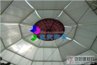北京御隆會(huì)館玻璃穹頂採光頂遮陽